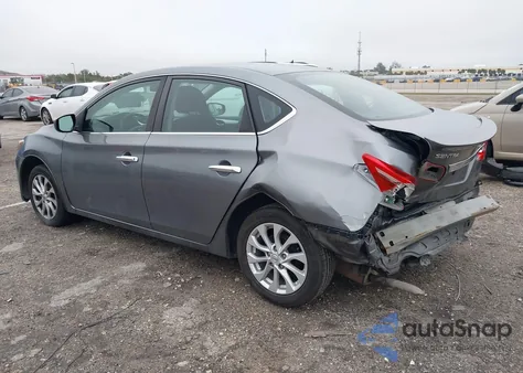 2017 Nissan Sentra S из США, поврежденный, VIN 3N1AB7AP0HY296595